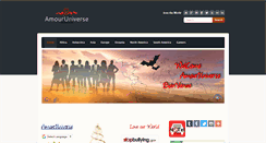Desktop Screenshot of amouruniverse.com